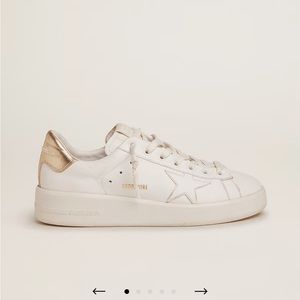 Golden Goose Purestar sneakers with gold-colored heel tab